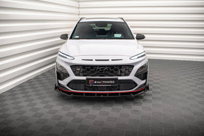 Forreste splitter V.2 + Flaps Hyundai Kona N Mk1