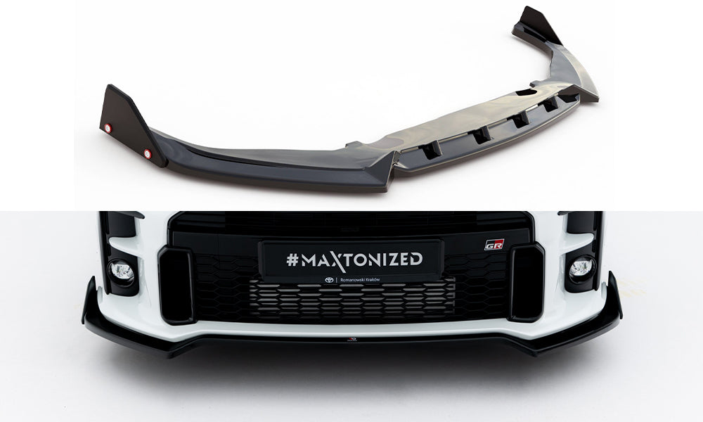 Forreste splitter V.2 + Flaps Toyota GR Yaris Mk4