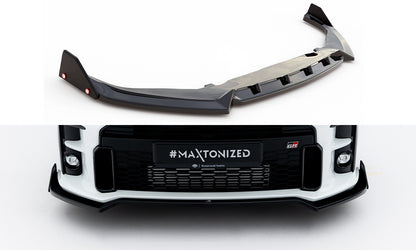 Forreste splitter V.2 + Flaps Toyota GR Yaris Mk4
