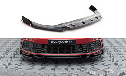 Forreste splitter V.2 + Flaps Volkswagen Golf GTI / GTE / GTD / R-Line Mk8