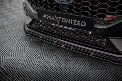 Forreste splitter V.2 Ford Fiesta ST / ST-line Mk8 Facelift