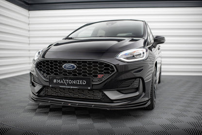 Forreste splitter V.2 Ford Fiesta ST / ST-line Mk8 Facelift