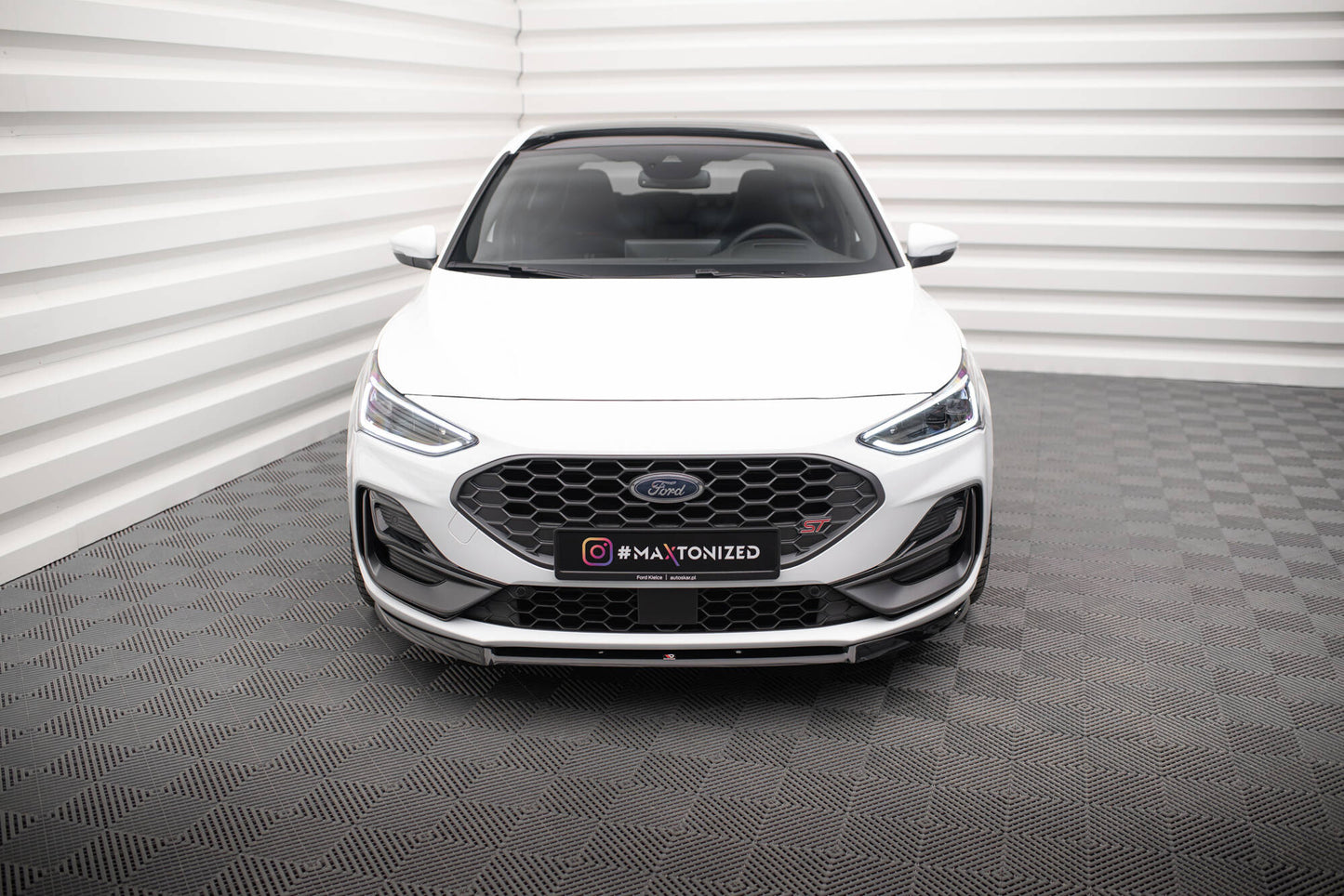 Forreste splitter V.2 Ford Focus ST / ST-Line Mk4 Facelift
