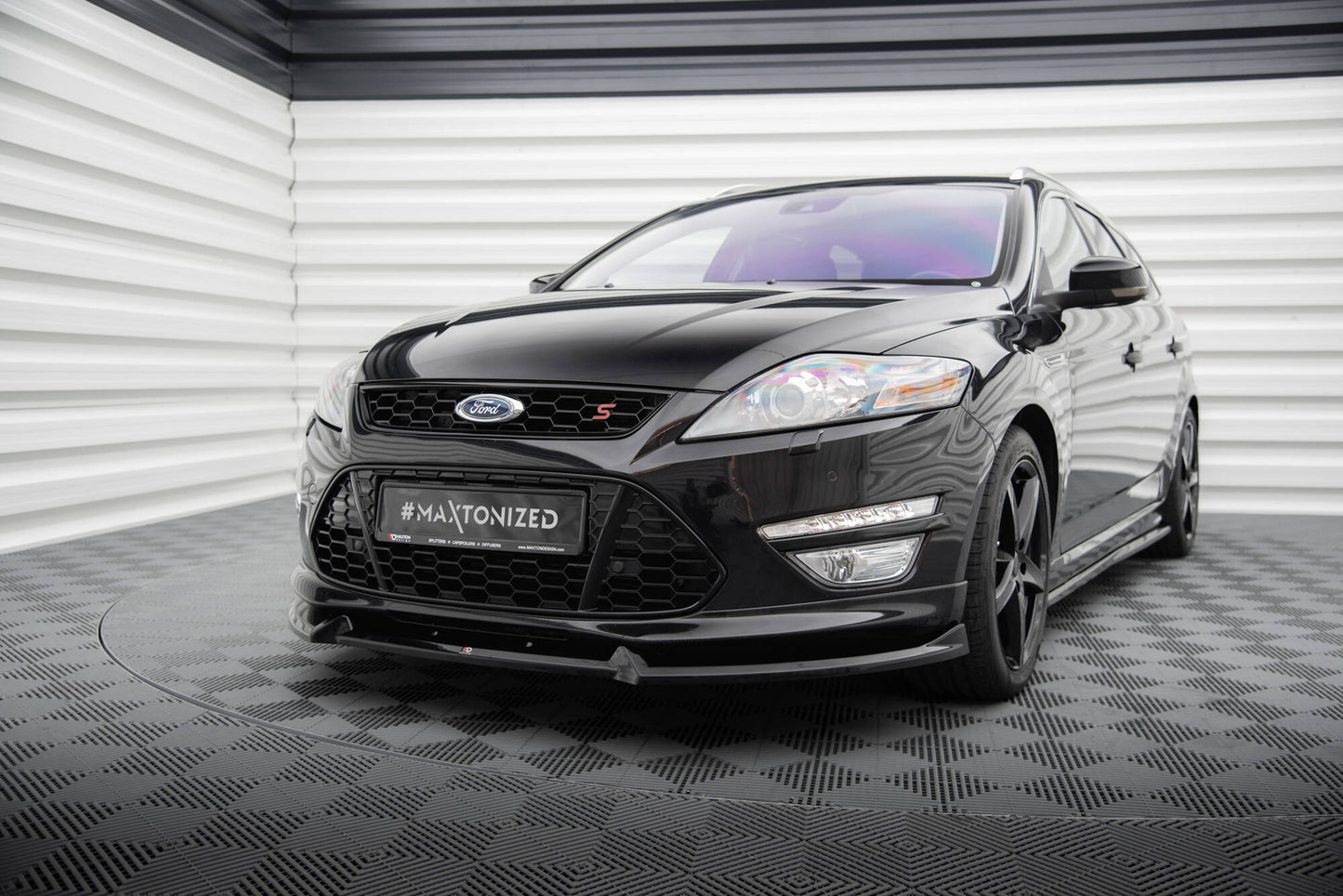 Forreste splitter V.2 Ford Mondeo ST-Line Estate Mk4 Facelift