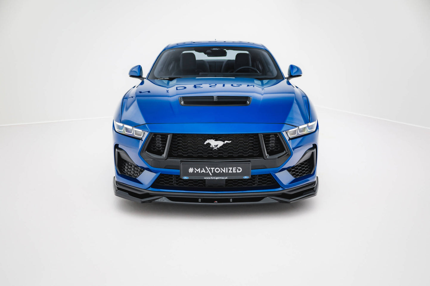 Forreste splitter V.2 Ford Mustang GT Mk7