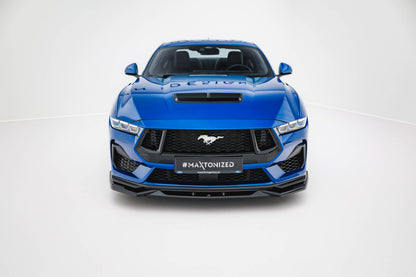 Forreste splitter V.2 Ford Mustang GT Mk7