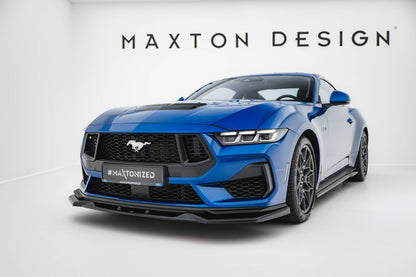 Forreste splitter V.2 Ford Mustang GT Mk7