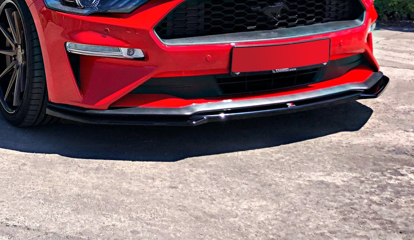 Forreste splitter V.2 Ford Mustang Mk. 6 Facelift