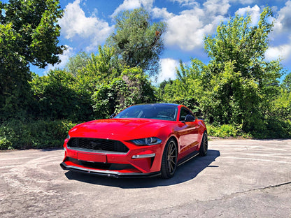 Forreste splitter V.2 Ford Mustang Mk. 6 Facelift
