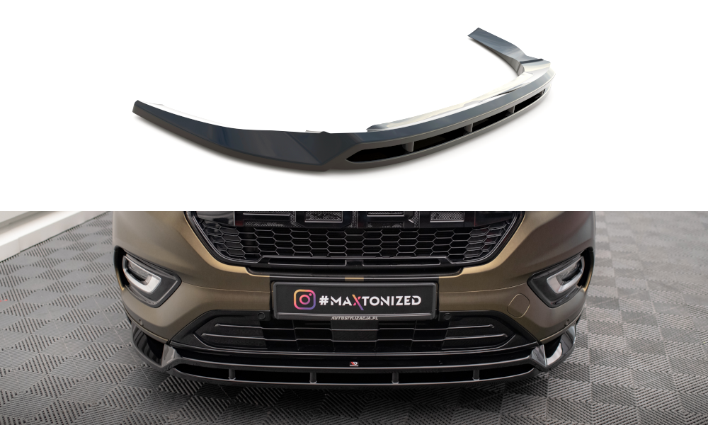 Forreste splitter V.2 Ford Transit Custom Mk1 Facelift / Tourneo Custom Mk1 Facelift