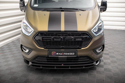 Forreste splitter V.2 Ford Transit Custom Mk1 Facelift / Tourneo Custom Mk1 Facelift