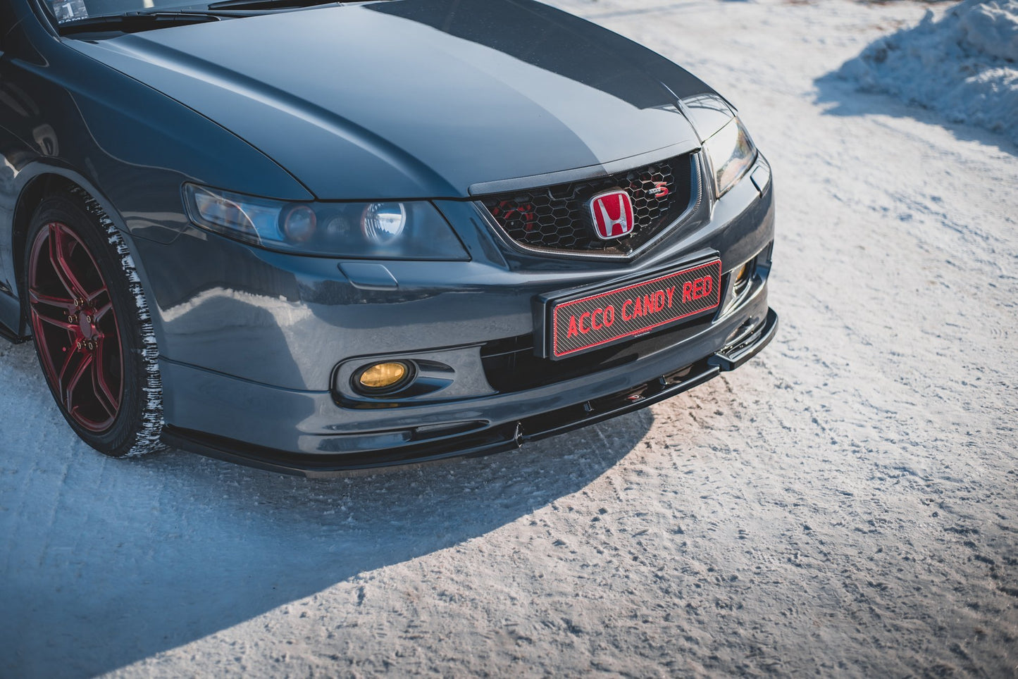Forreste splitter V.2 Honda Accord Mk7 Type-S