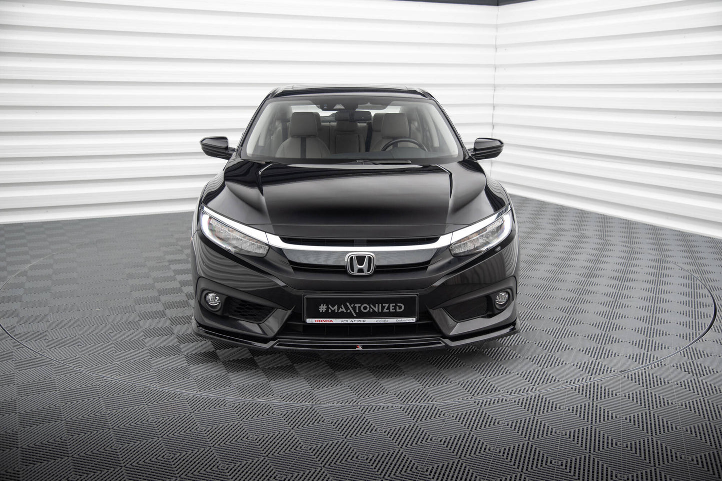 Forreste splitter V.2 Honda Civic Sedan Mk10