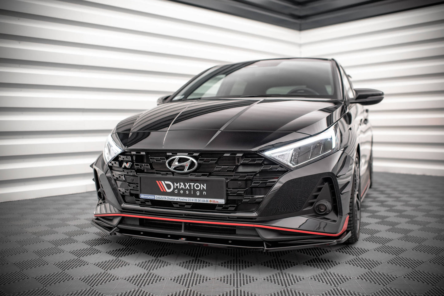 Forreste splitter V.2 Hyundai I20 N Mk3