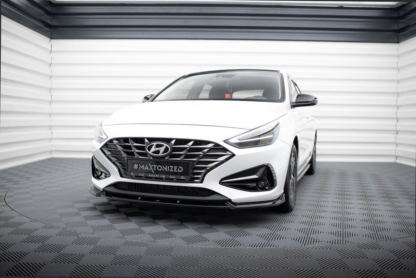 Forreste splitter V.2 Hyundai I30 Mk3 Facelift