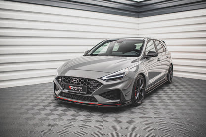 Forreste splitter V.2 Hyundai I30 N / I30 N-Line Hatchback/Fastback Mk3 Facelift