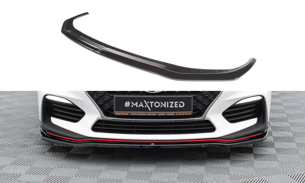 Forreste splitter V.2 Hyundai I30 N Mk3 Hatchback / Fastback