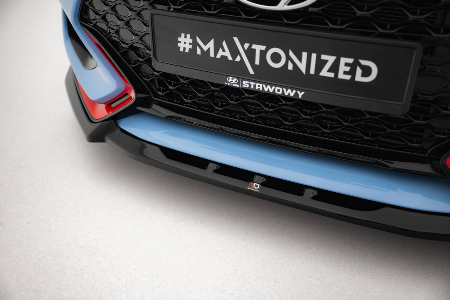 Forreste splitter V.2 Hyundai Veloster N Mk2