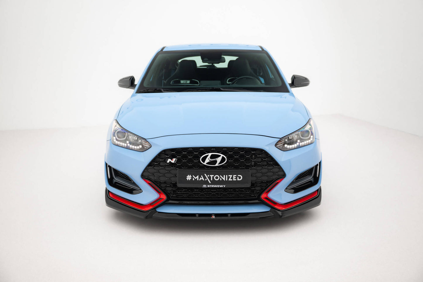 Forreste splitter V.2 Hyundai Veloster N Mk2
