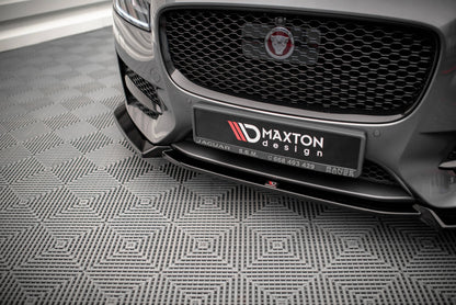 Forreste splitter V.2 Jaguar XF R-Sport Mk2