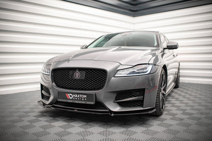 Forreste splitter V.2 Jaguar XF R-Sport Mk2