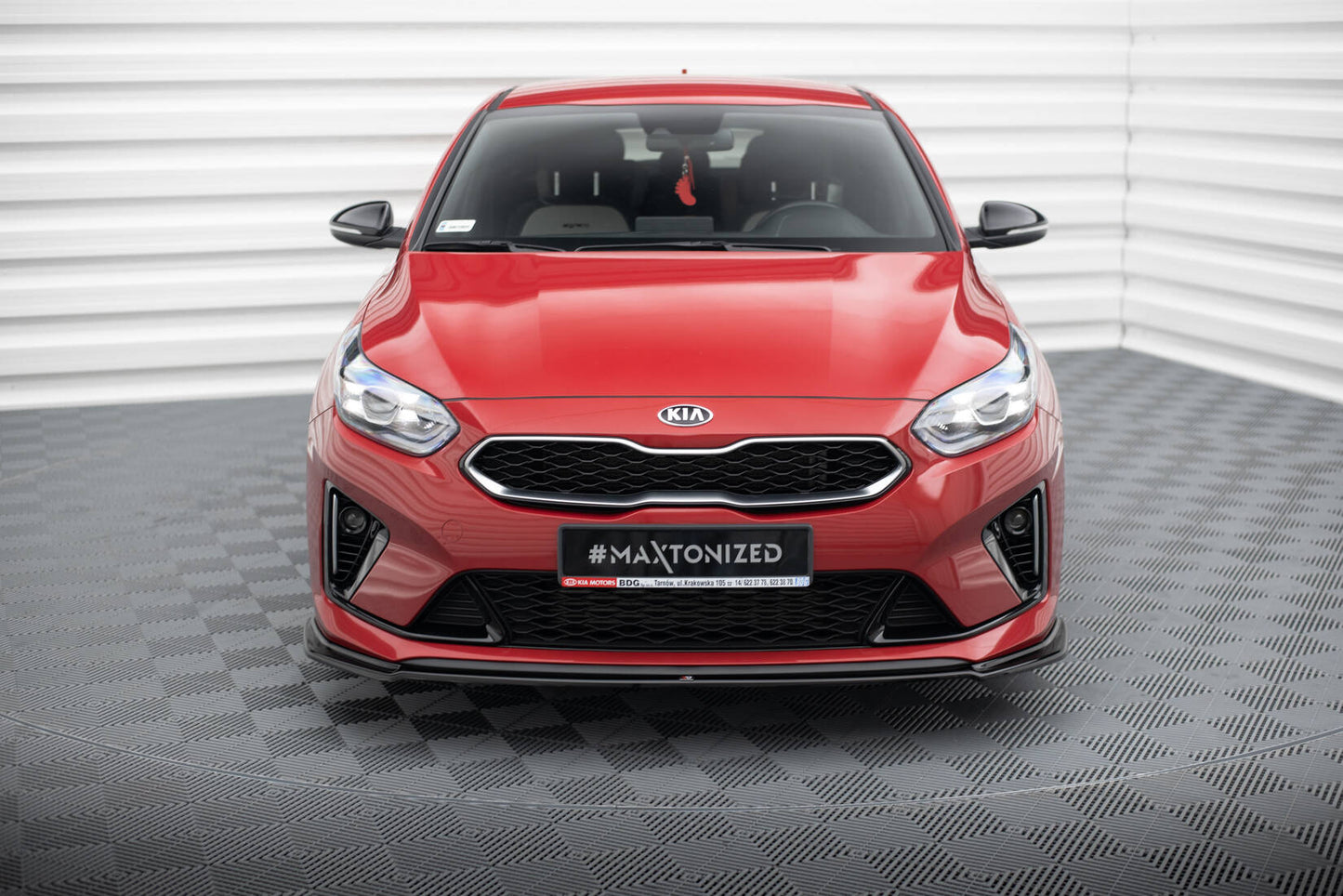 Forreste splitter V.2 Kia Ceed GT / GT-Line Mk3 / Proceed Mk1