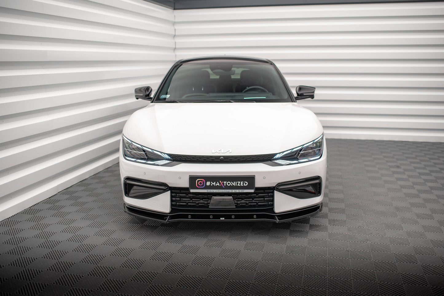 Forreste splitter V.2 Kia EV6 GT-Line Mk1