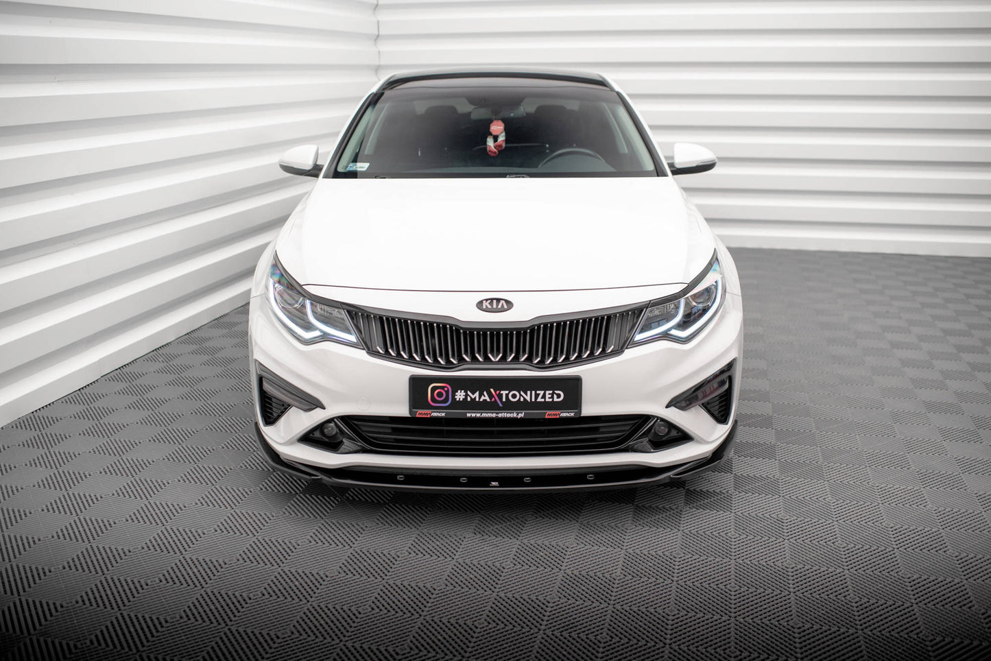 Forreste splitter V.2 Kia Optima Mk4 Facelift