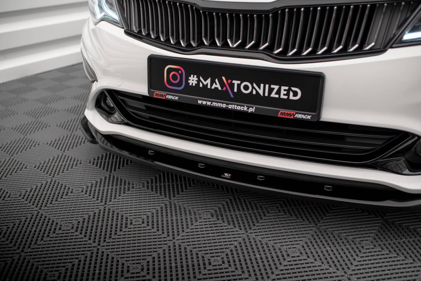 Forreste splitter V.2 Kia Optima Mk4 Facelift