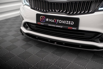 Forreste splitter V.2 Kia Optima Mk4 Facelift