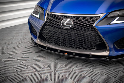 Forreste splitter V.2 Lexus GS F Mk4 Facelift