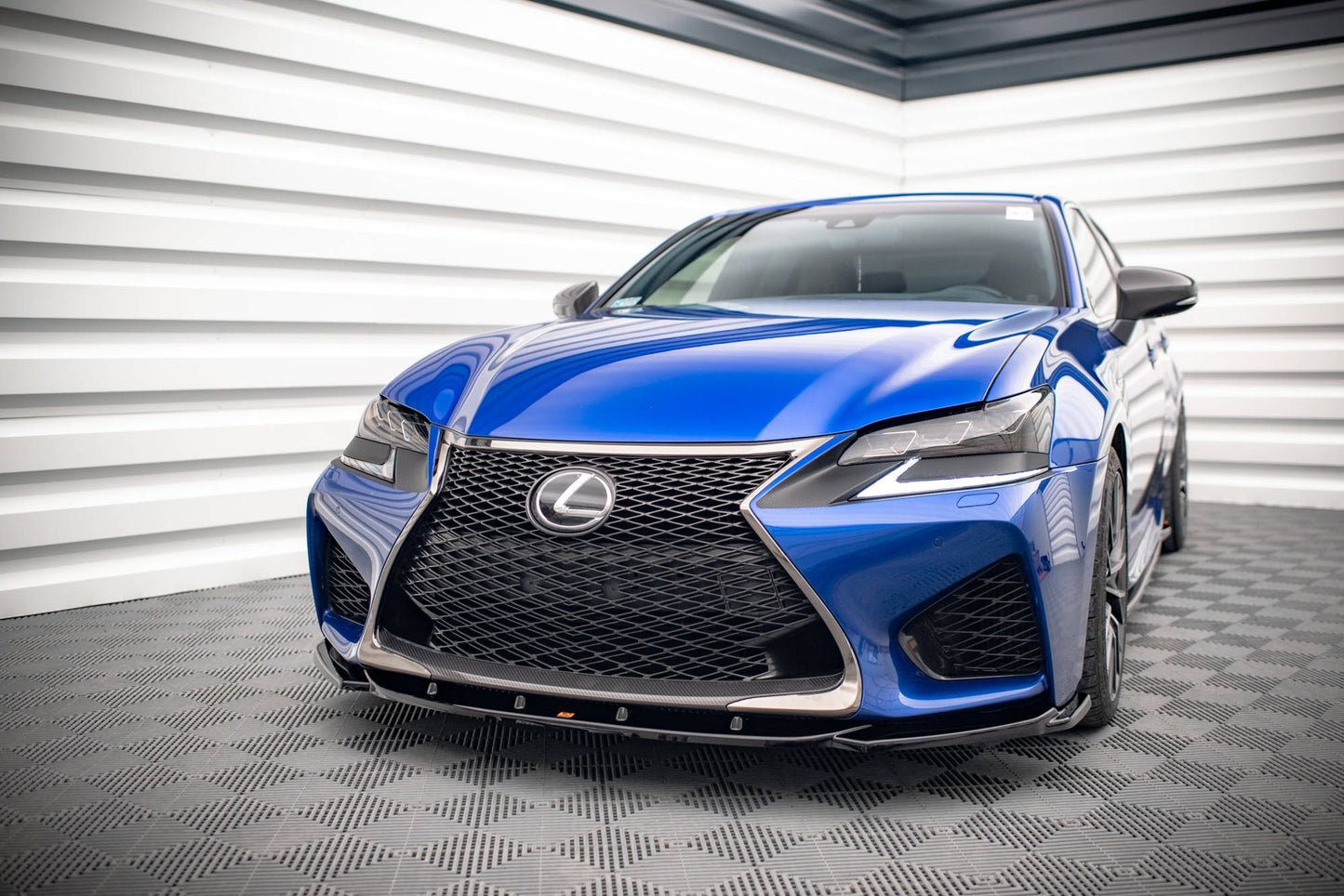 Forreste splitter V.2 Lexus GS F Mk4 Facelift