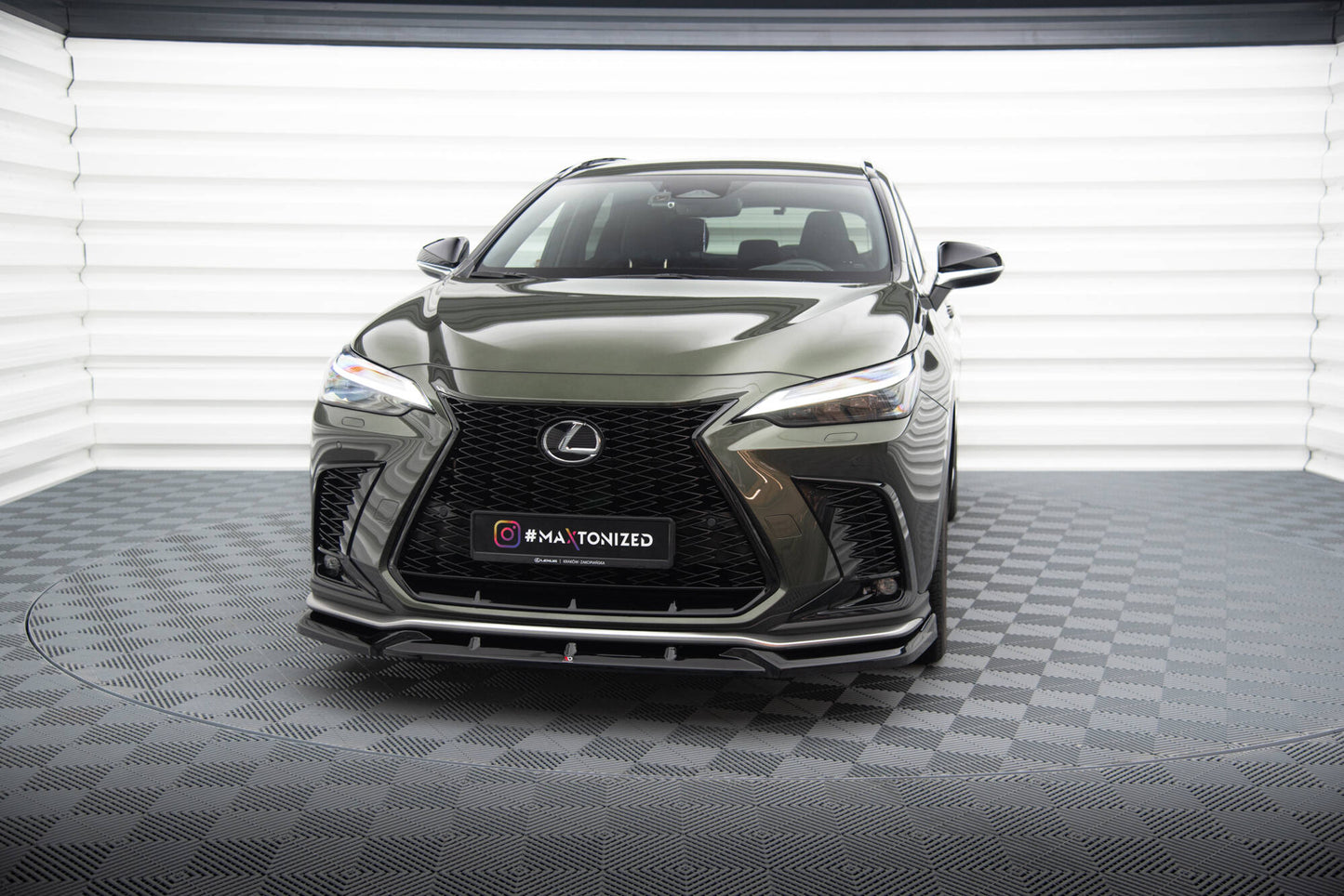 Forreste splitter V.2 Lexus NX F-Sport Mk2