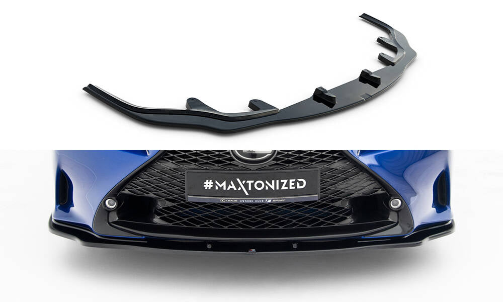 Forreste splitter V.2 Lexus RC Mk1