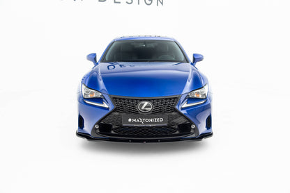Forreste splitter V.2 Lexus RC Mk1