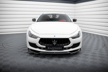 Forreste splitter V.2 Maserati Ghibli Mk3 Facelift