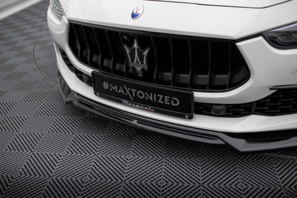 Forreste splitter V.2 Maserati Ghibli Mk3 Facelift