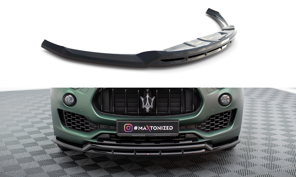 Forreste splitter V.2 Maserati Levante Mk1