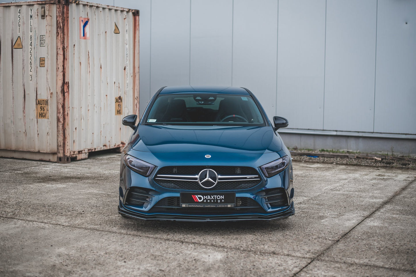 Forreste splitter V.2 Mercedes A35 AMG Aero W177