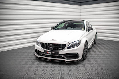 Forreste splitter V.2 Mercedes-AMG C63 Coupe AMG Aero Pack C205 Facelift