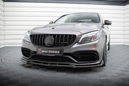 Forreste splitter V.2 Mercedes-AMG C63 Sedan / Estate W205 Facelift