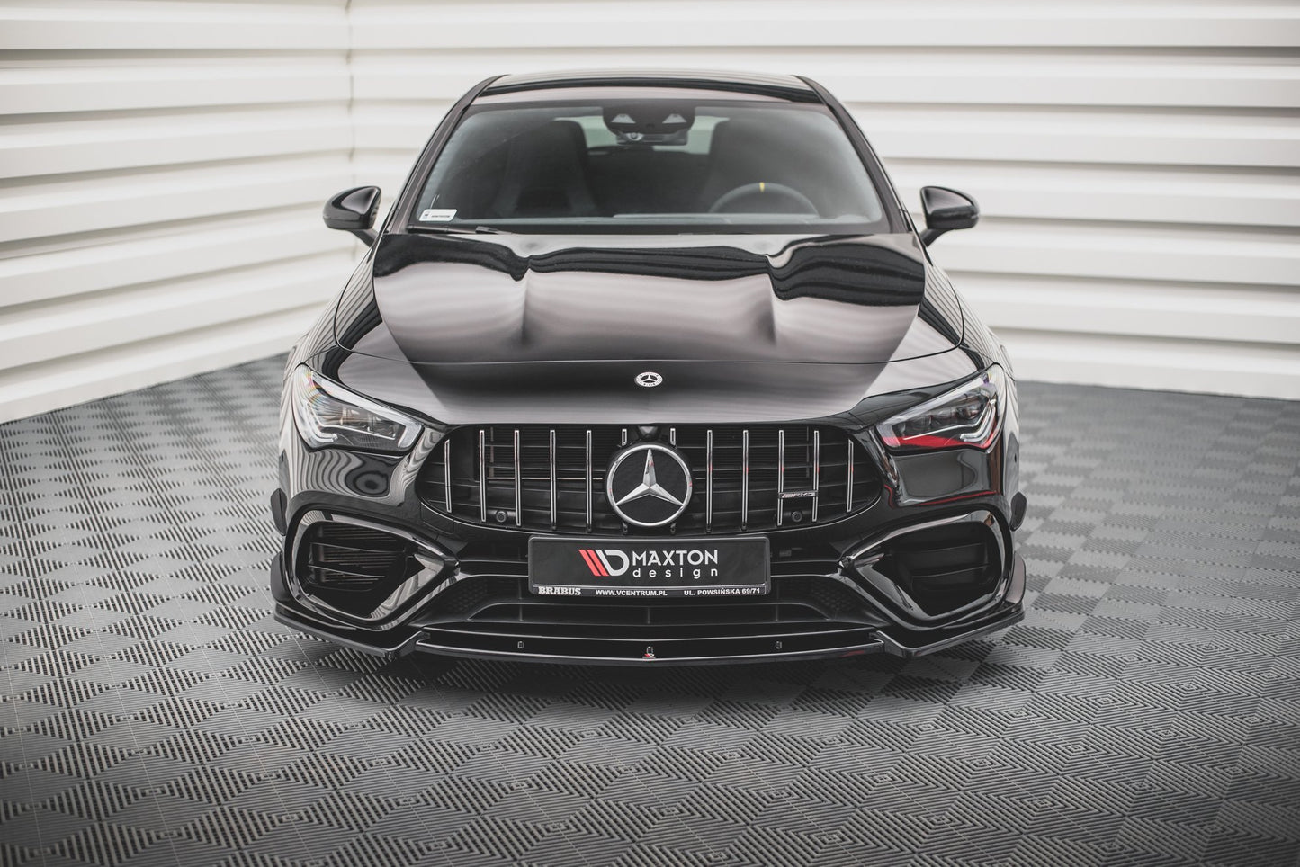 Forreste splitter V.2 Mercedes-AMG CLA 45 Aero C118