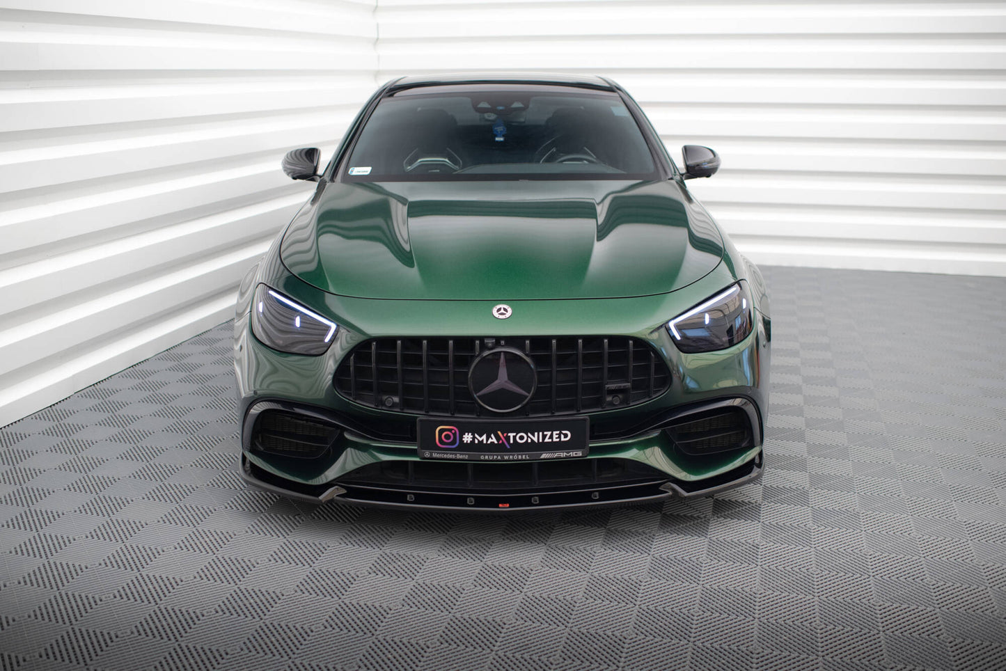 Forreste splitter V.2 Mercedes-AMG E63 W213 Facelift