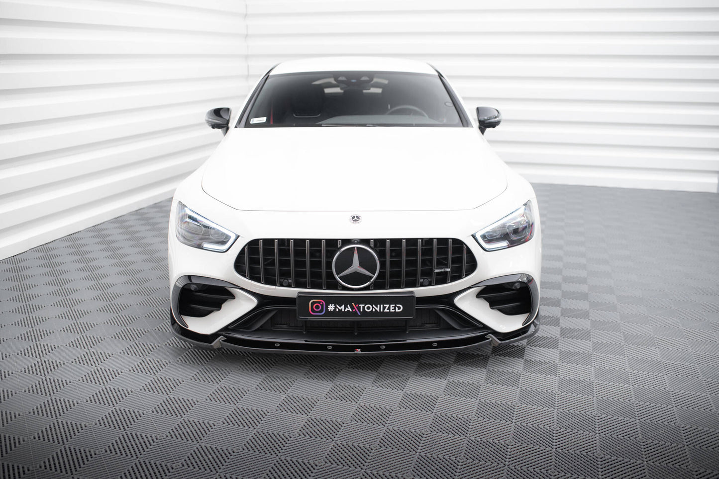 Forreste splitter V.2 Mercedes-AMG GT 43 4 Door Coupe V8 Styling Package