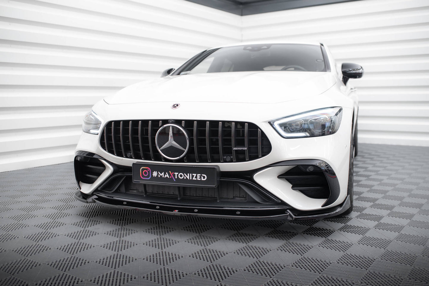 Forreste splitter V.2 Mercedes-AMG GT 43 4 Door Coupe V8 Styling Package