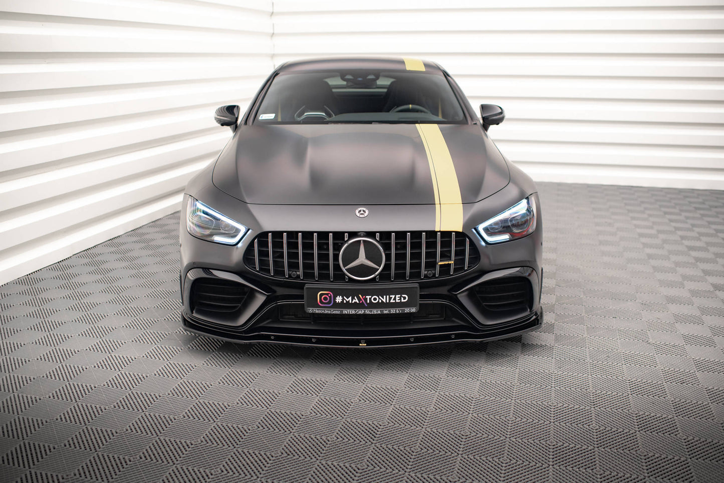 Forreste splitter V.2 Mercedes-AMG GT 63S 4-Door Coupe Aero
