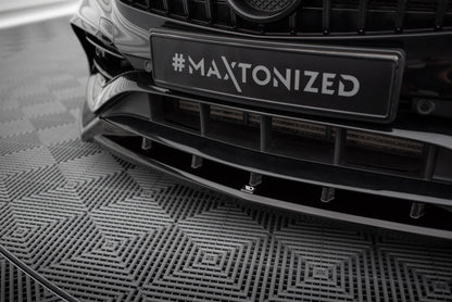 Forreste splitter V.2 Mercedes-Benz A AMG-Line W176 Facelift