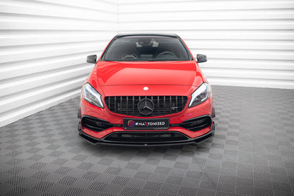 Forreste splitter V.2 Mercedes-Benz A45 Aero W176 Facelift
