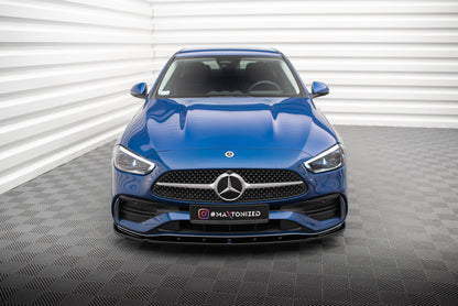 Forreste splitter V.2 Mercedes-Benz C AMG-Line / 43 AMG W206