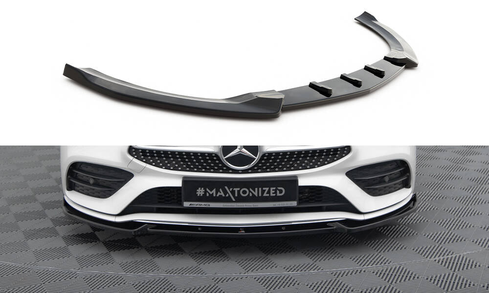 Forreste splitter V.2 Mercedes-Benz CLA A35 AMG / AMG-Line C118